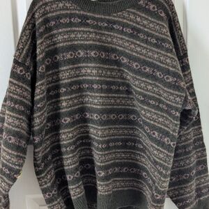 Columbia Men's Crewneck Sweater - 100% Wool